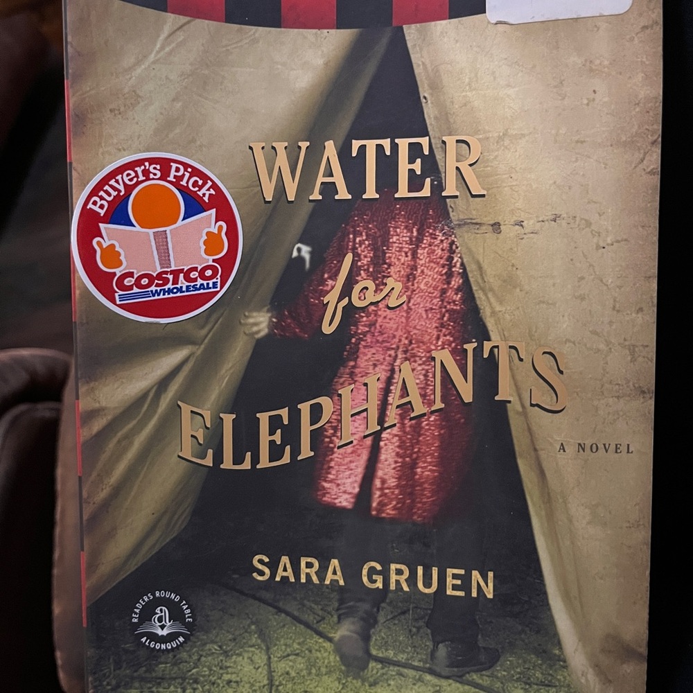 Water for Elephants Book by Sara Gruen